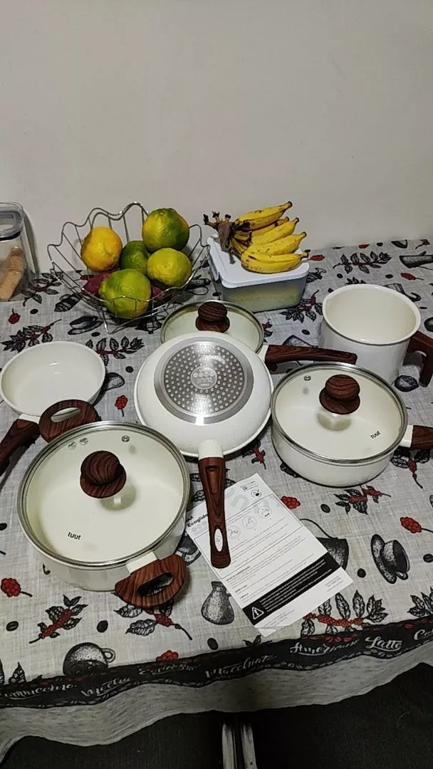 Cliente Grão recebeu o kit de panelas